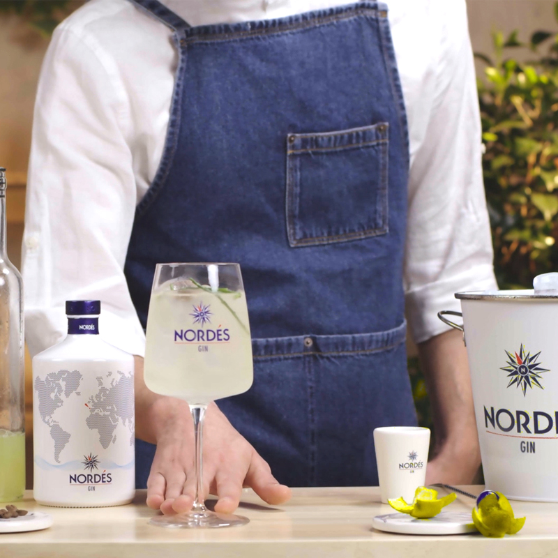 Nordés gin. A natural aroma and exquisite flavour